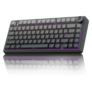 Custom 75 Keyboard Wireless Mechanical PBT Keycaps 2.4GHz/USB-C/BT5.0 Gaming Keyboard with RGB Backlighting