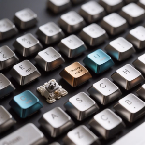 Gun Metal Grey Keycaps