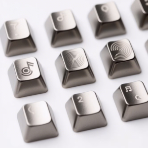 Gun Metal Grey Keycaps