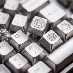 Custom Metal Keycaps for Mechanical Keyboards