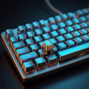 Engraved Metal Keycaps for Custom Builds