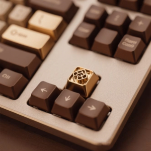Durable Metal Keycaps for Typists