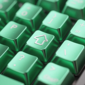 Durable Metal Keycaps for Typists