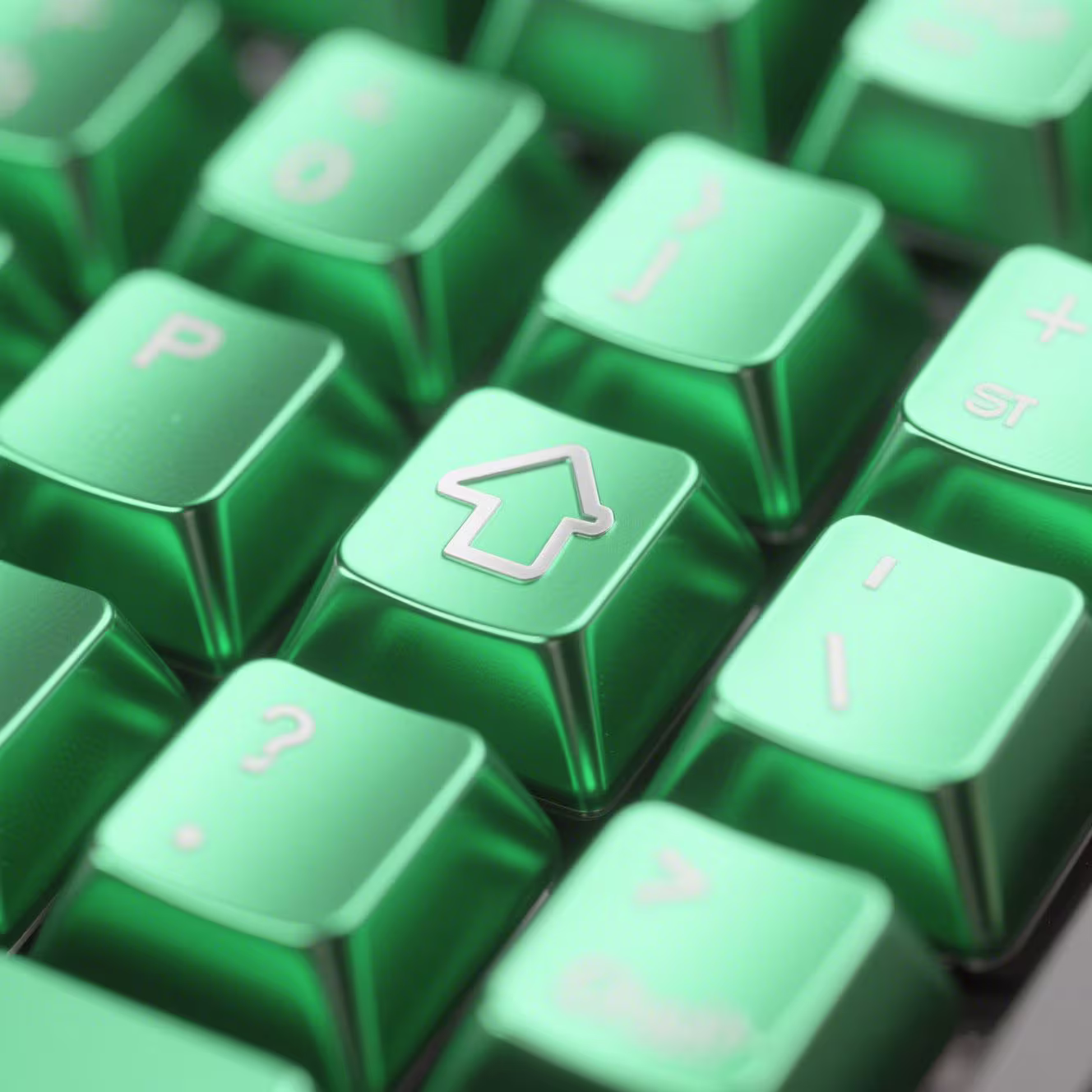 Durable Metal Keycaps for Typists Durable Metal Keycaps for Typists
