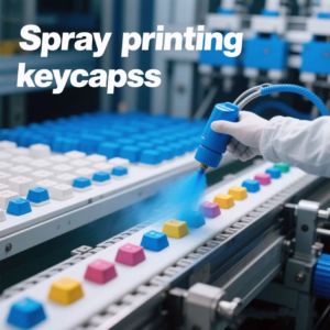 Spary Printing Metal Keycaps