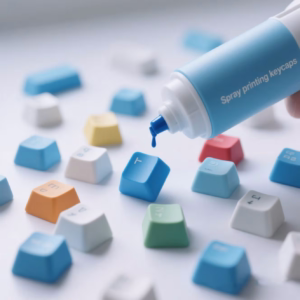 Spary Printing Metal Keycaps