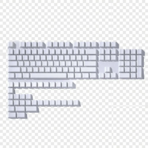 137 Keys PBT Blank Keycap Set, 1.7mm Thick, OEM Profile