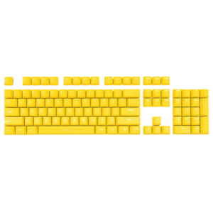ABS Double Shot Black & White Backlit Keycaps for 61/87/104 Mechanical Keyboard