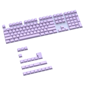 Blue ABS Keycaps Set, Side Printed, Backlit, 131 Keys