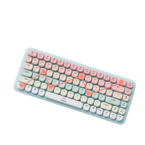 Dual-Mode Bluetooth Mechanical Keyboard 84 Keys - Wireless/Wired for custom mechanical keyboard keycap sourcing product gallery image 2