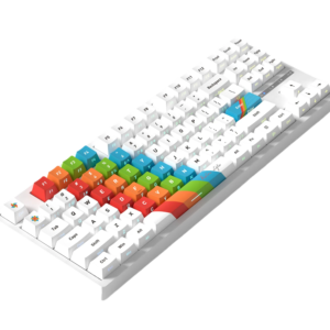 128-Key Side-Engraved Backlit PBT Keycaps - Retro Theme for custom mechanical keyboard keycap sourcing main product image