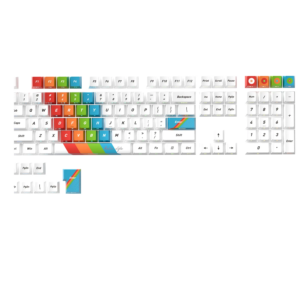 128-Key Side-Engraved Backlit PBT Keycaps - Retro Theme for custom mechanical keyboard keycap sourcing product gallery image 2
