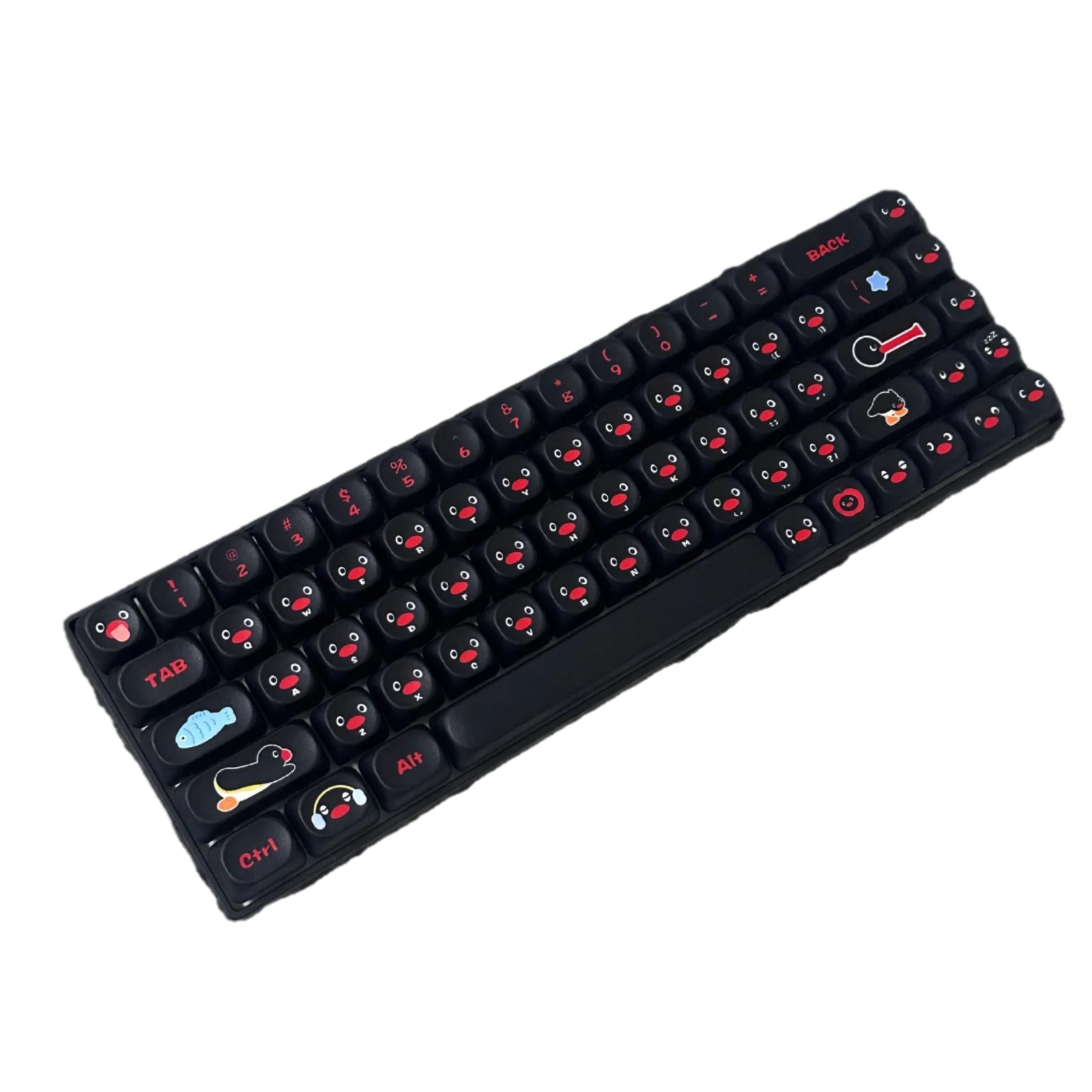 image-21-1.webp You Pet Q Coin PBT Keycaps, OEM Profile, In Stock for custom mechanical keyboard keycap sourcing main product image