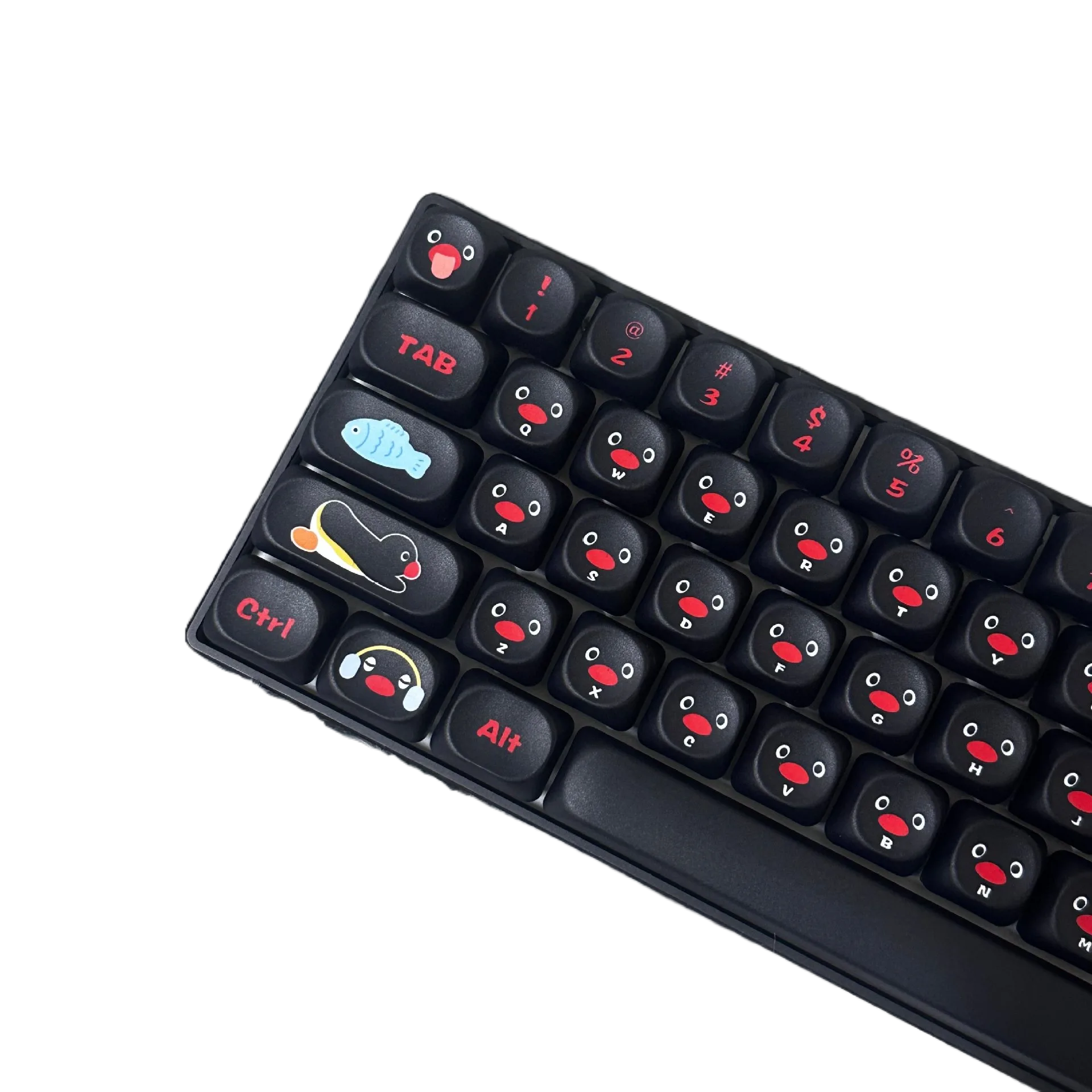 image-22-1.webp You Pet Q Coin PBT Keycaps, OEM Profile, In Stock for custom mechanical keyboard keycap sourcing product gallery image 2