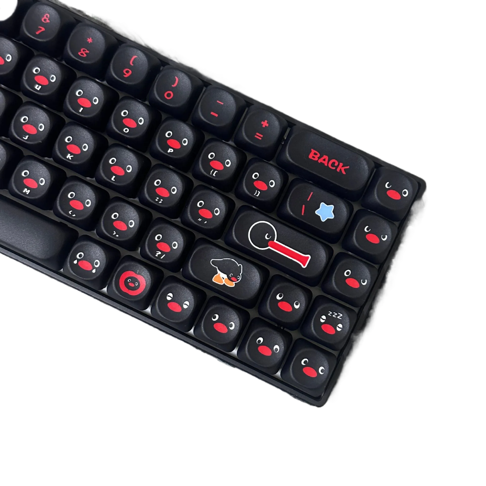 image-23-1.webp You Pet Q Coin PBT Keycaps, OEM Profile, In Stock for custom mechanical keyboard keycap sourcing product gallery image 3