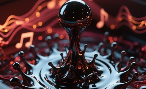 Ferrofluid Music Visualizer – Mesmerizing Audio + Magnetic Fluid Art